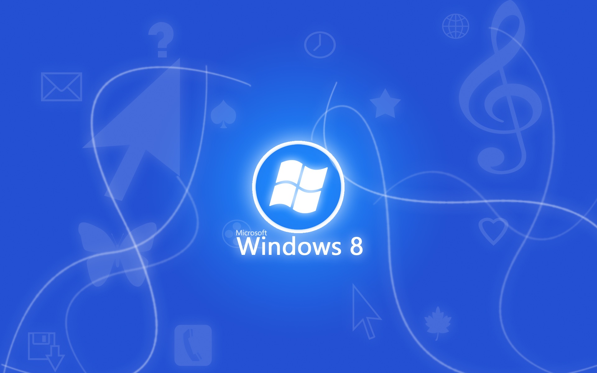 Wallpaper Windows 8 Blue Background - Windows 8 Wallpaper Hd - HD Wallpaper 