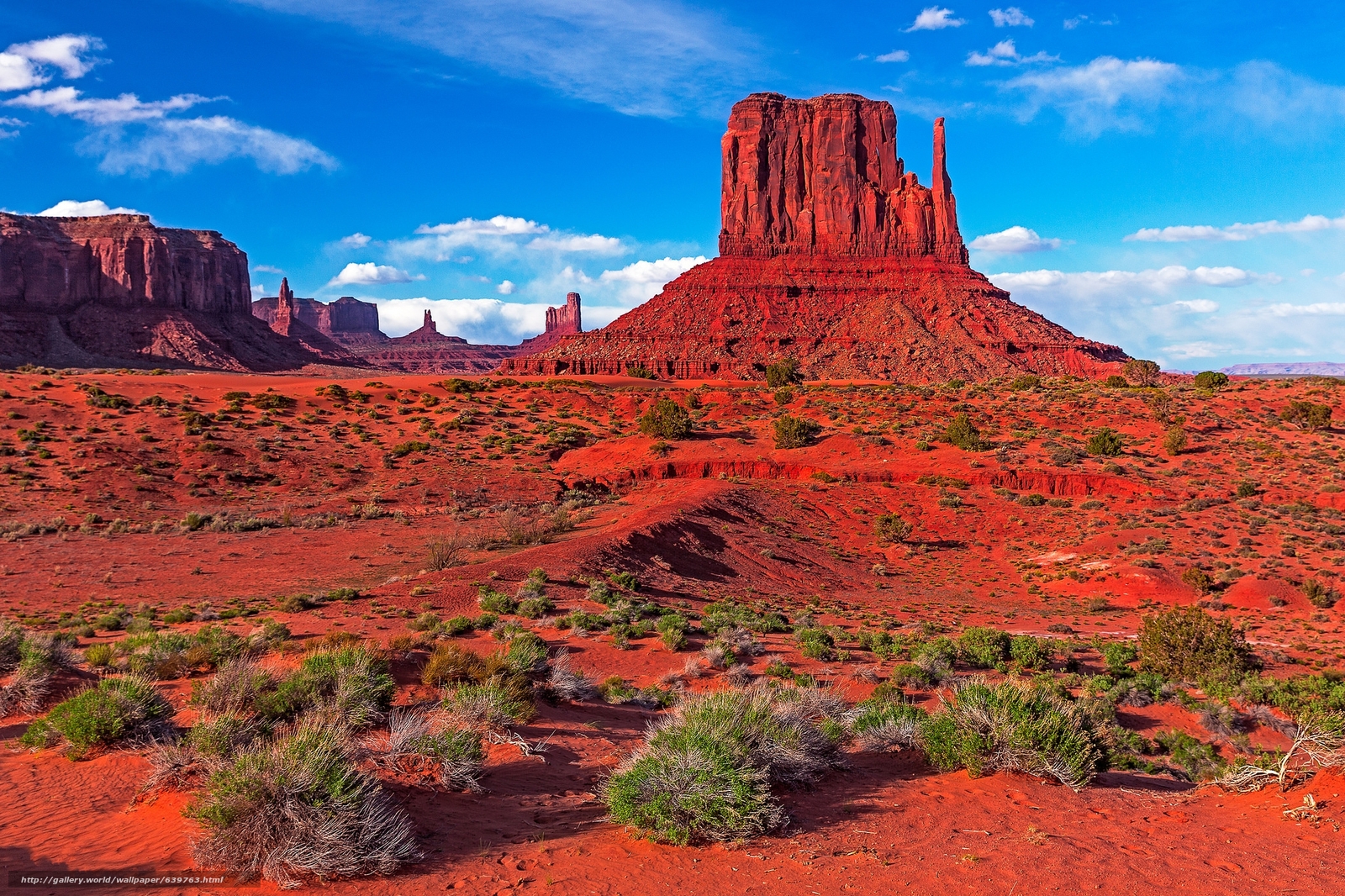Download Wallpaper Monument Valley, Utah, Mountains, - Monument Valley - HD Wallpaper 