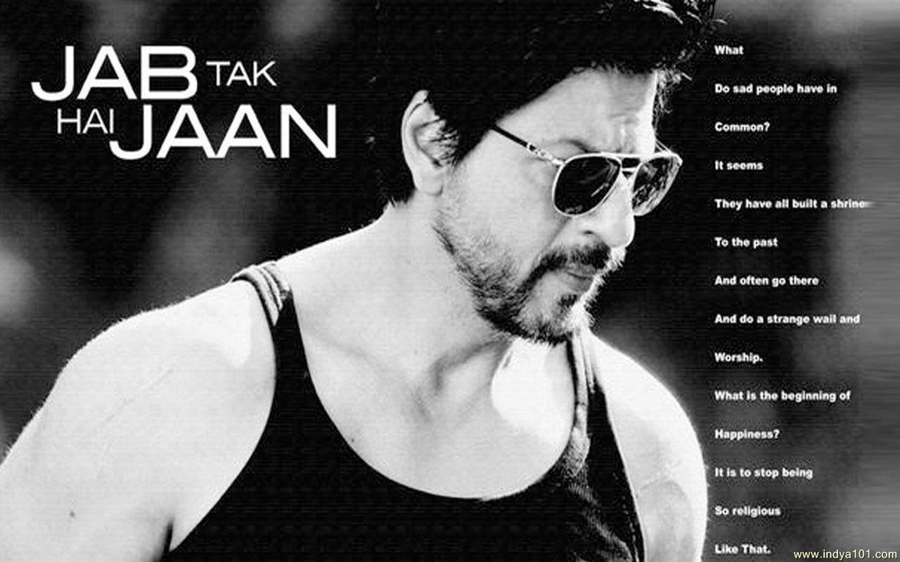 Shahrukh Khan Wallpapers Jab Tak Hai Jaan - HD Wallpaper 