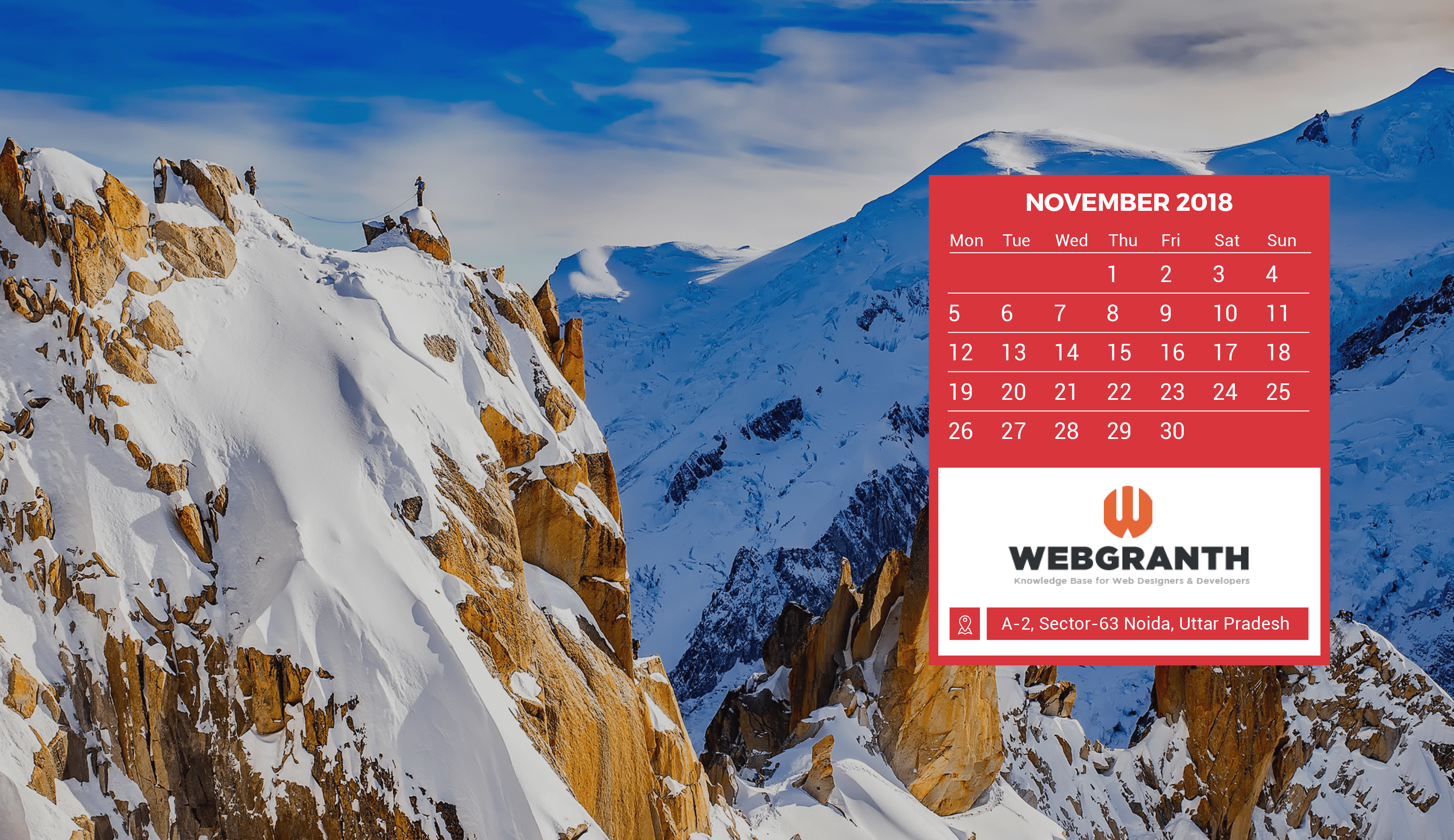 November Calendar Wallpaper 2018 - HD Wallpaper 