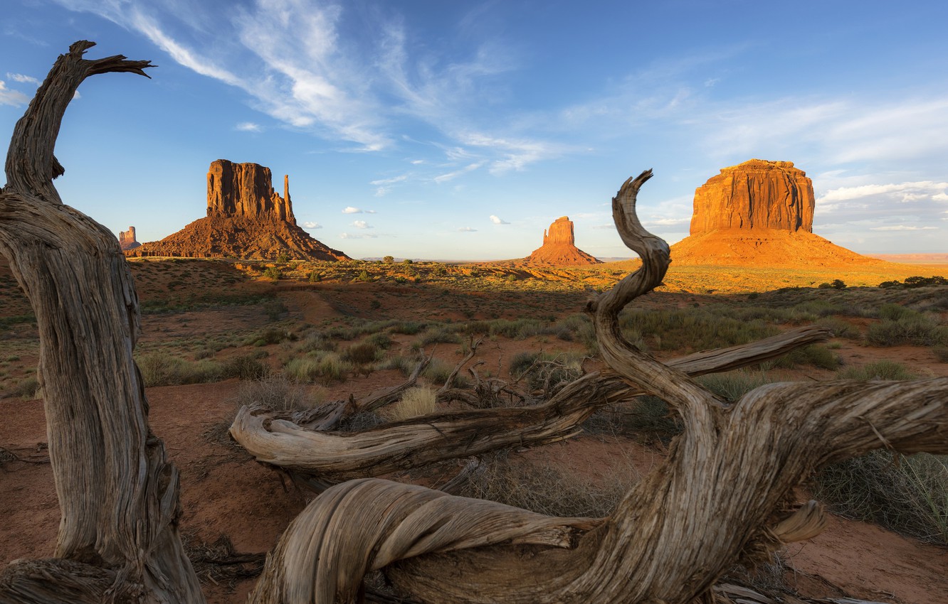 Photo Wallpaper Utah, Usa, Monument Valley - Butte - HD Wallpaper 