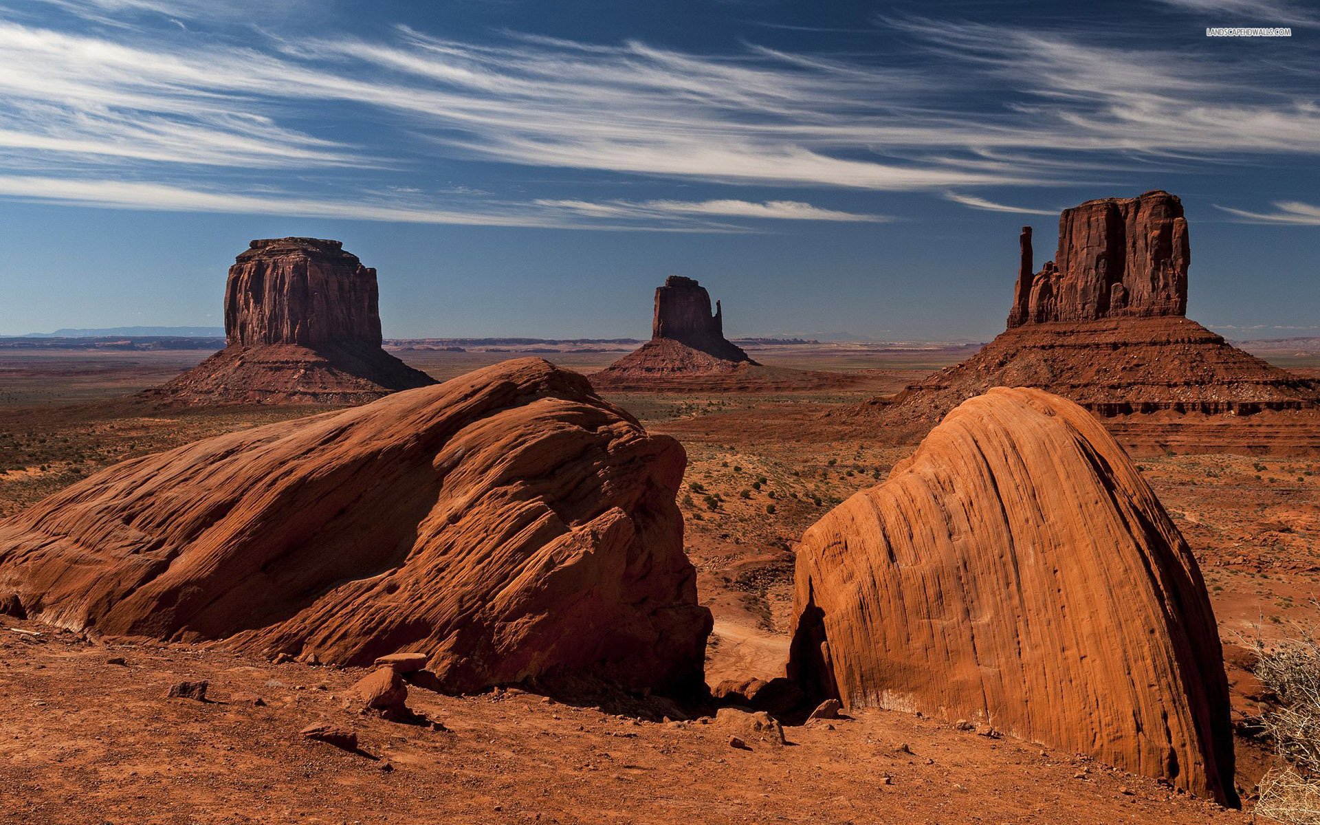 Road To Monument Valley - Butte - HD Wallpaper 