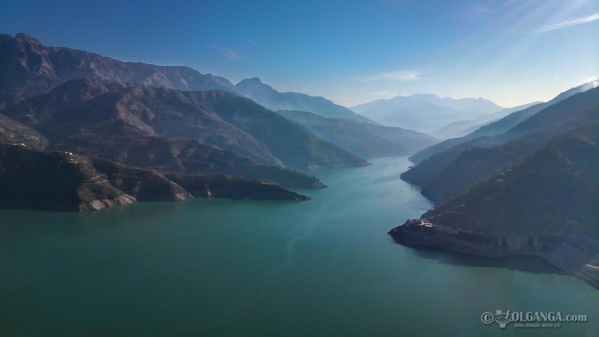 Tehri Mountains - HD Wallpaper 