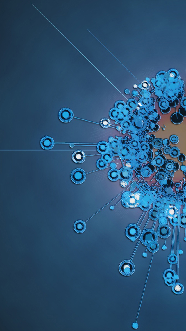 Circle Divergence Iphone Wallpaper - Graphic Design - HD Wallpaper 