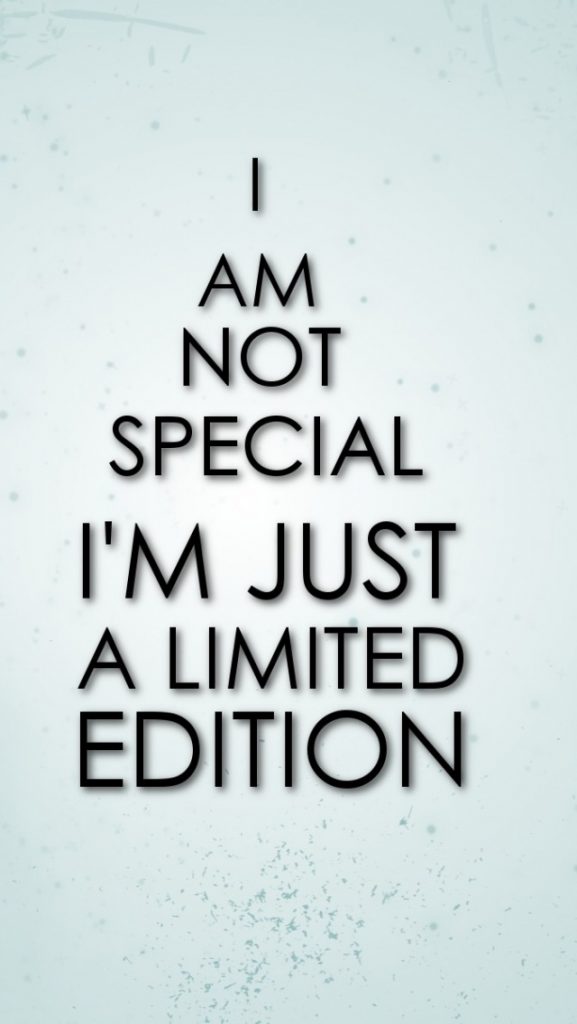 Ws Funny Typography Wallpaper X Pic Hwb218109 - I M So Special - HD Wallpaper 