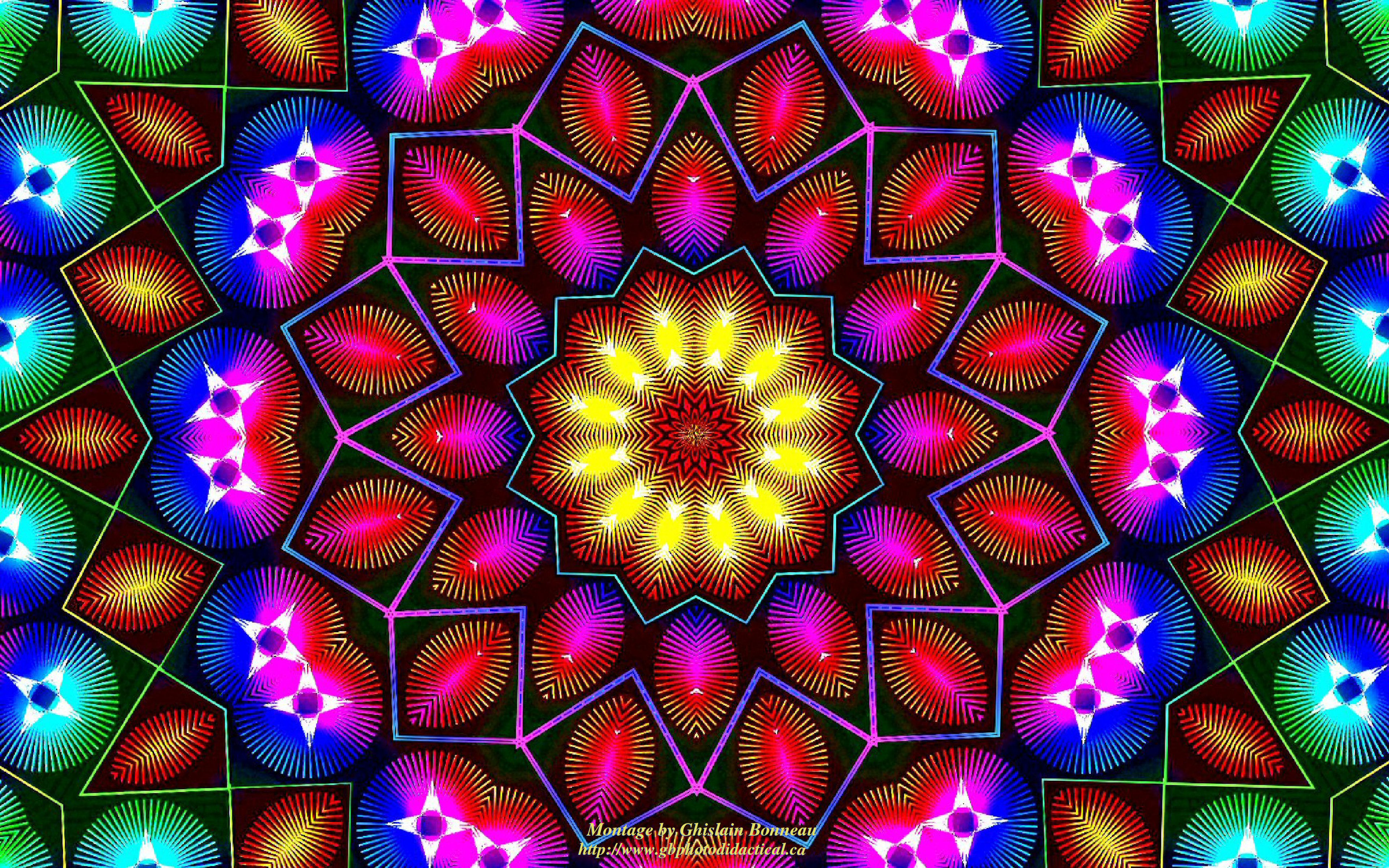 Kaleidoscope Wallpaper Hd - HD Wallpaper 