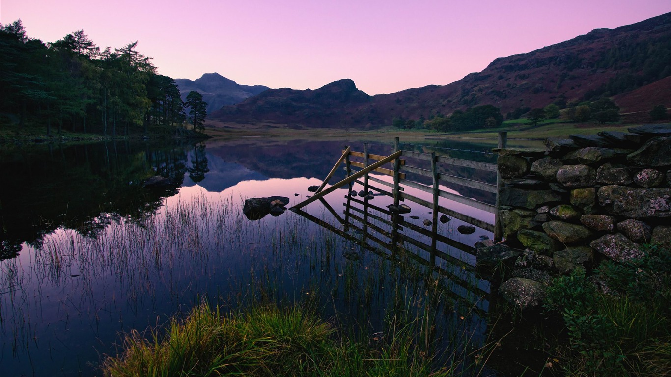 Calm Nature Scenes-scenery Hd Wallpaper2014 - Beautiful Lake Wallpaper Hd - HD Wallpaper 