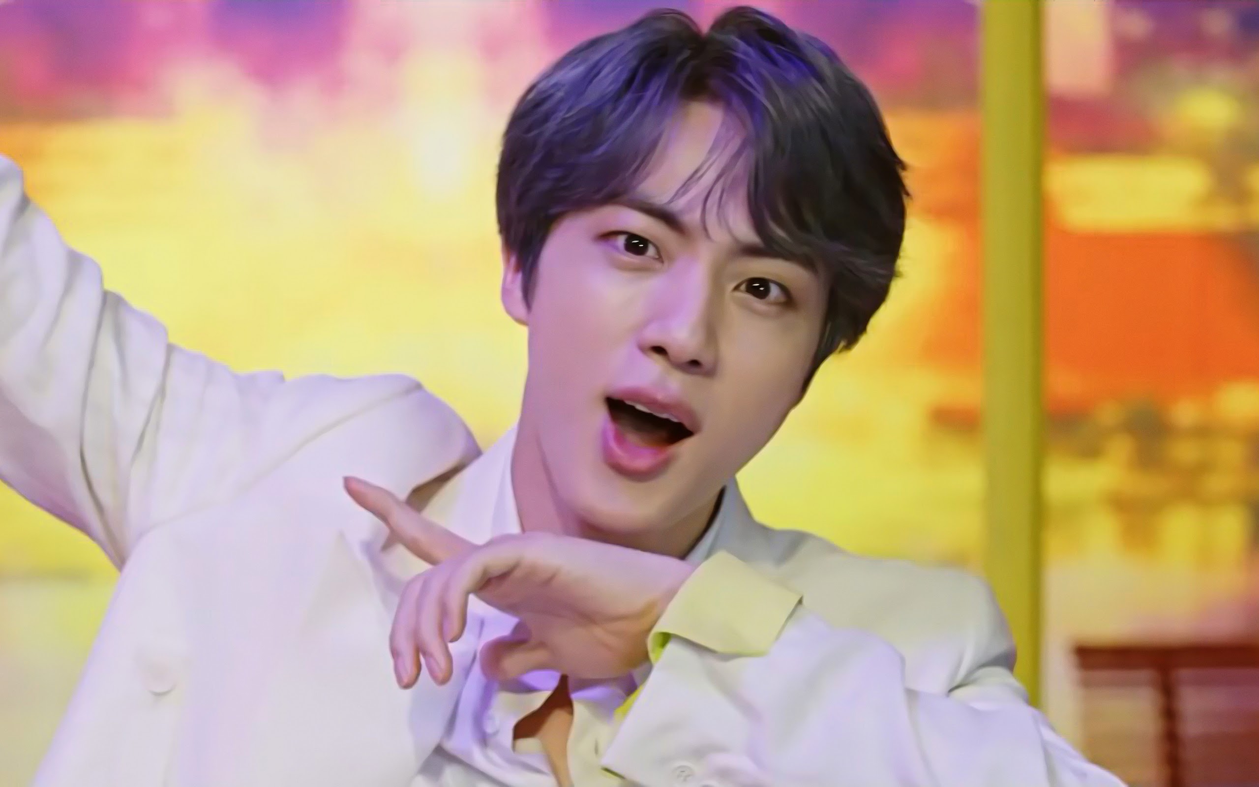 Jin, Bts, Boy With Luv, 4k, - Kim Seok Jin Bts - HD Wallpaper 