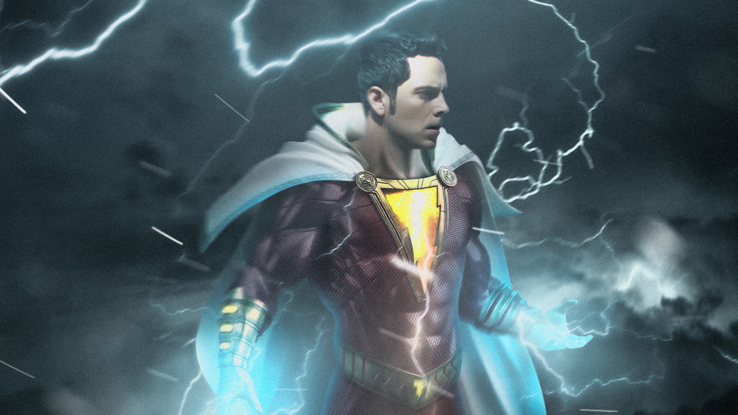 Shazam Fan Art Wallpapers - Shazam Movie Concept Art - HD Wallpaper 