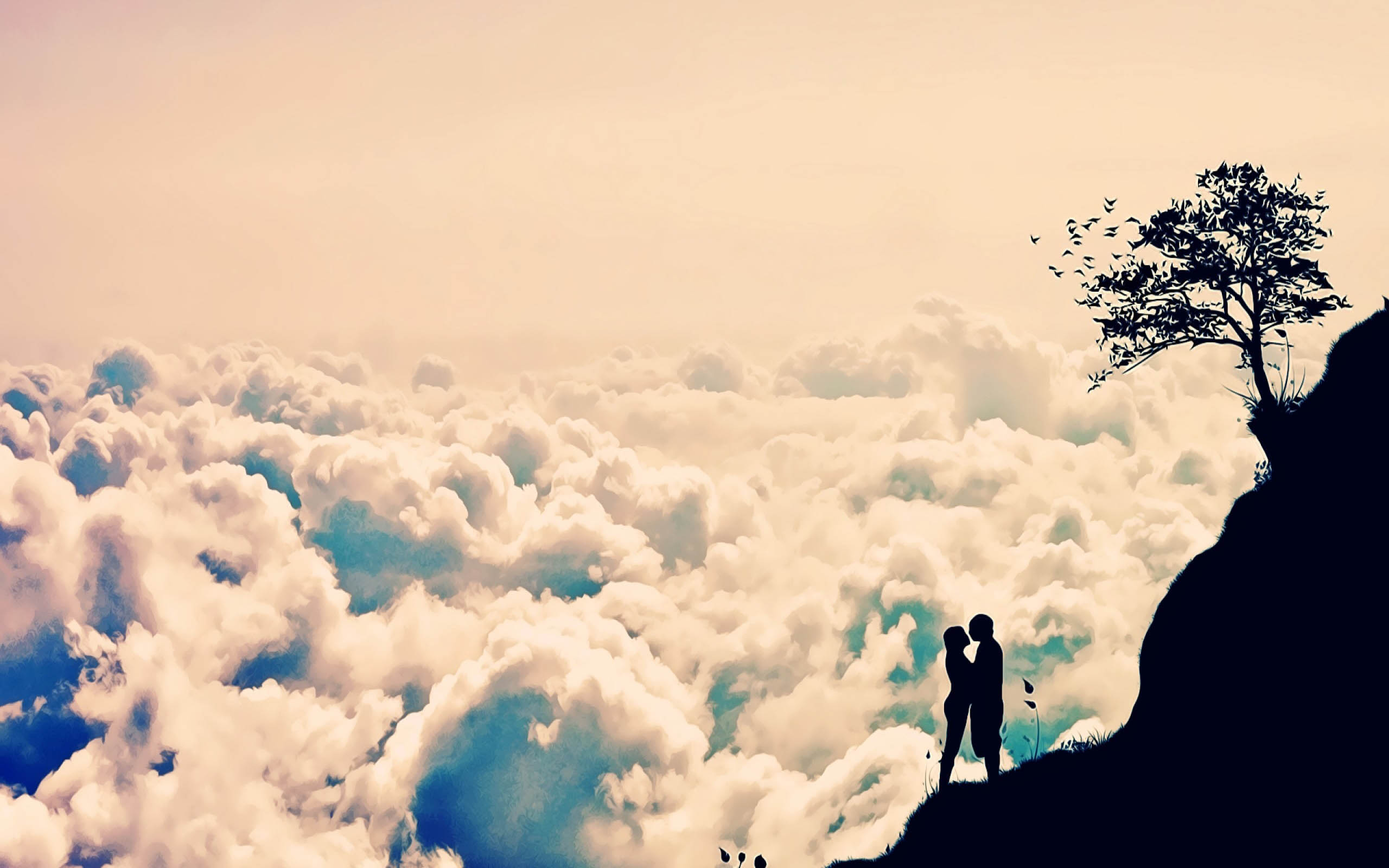 Couple Kiss High Art Hd Wallpapers Background 1080p - Romantic Sin - HD Wallpaper 