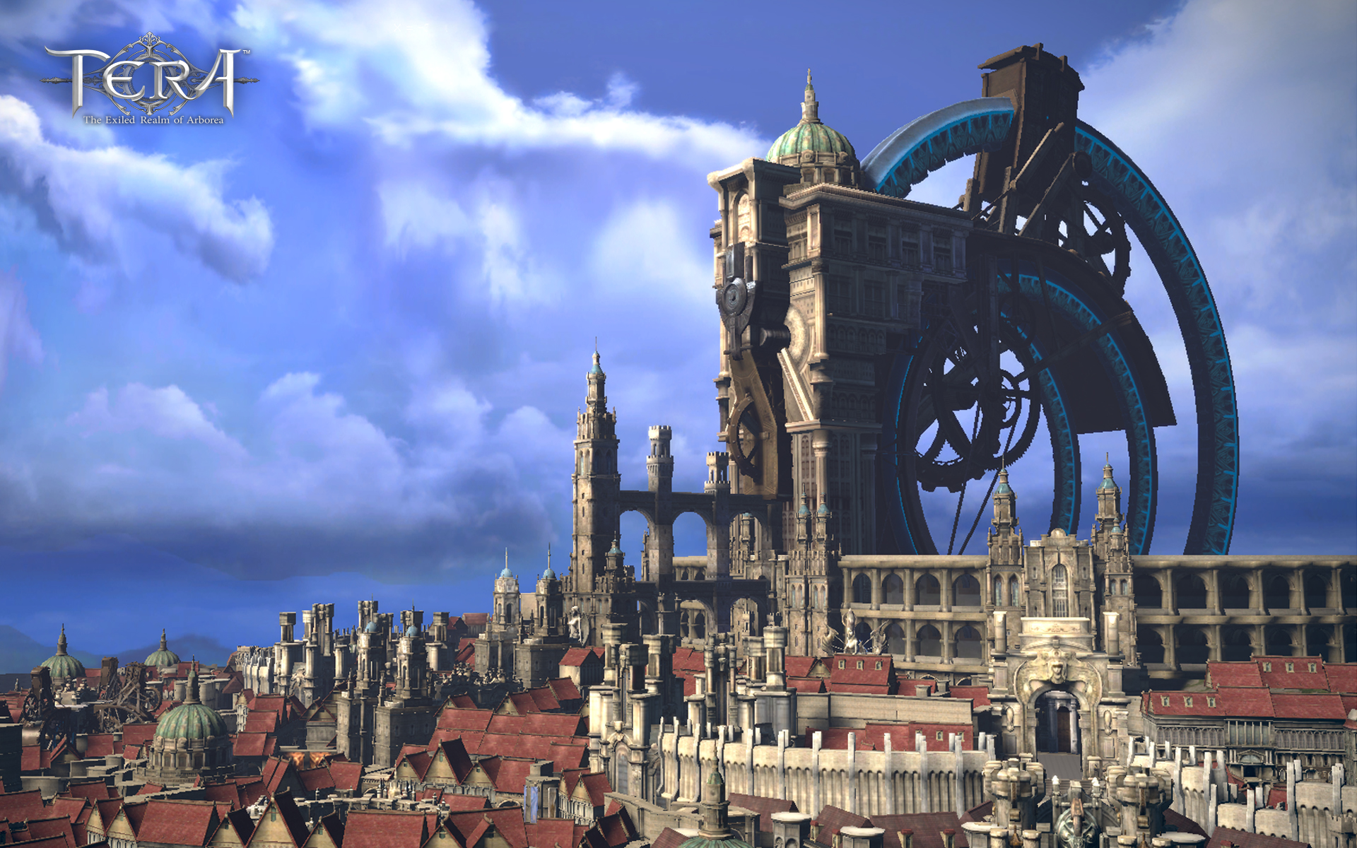 Tera City - HD Wallpaper 