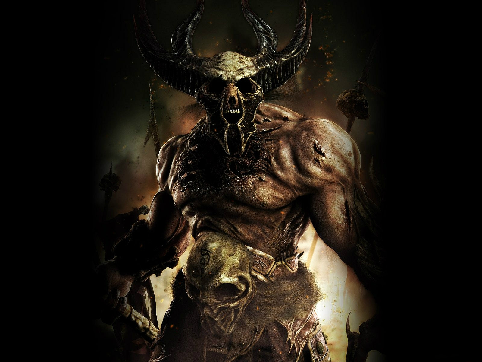 Dark Warrior Wallpaper Dark, Warrior - Hd Wallpaper Download Skull - HD Wallpaper 