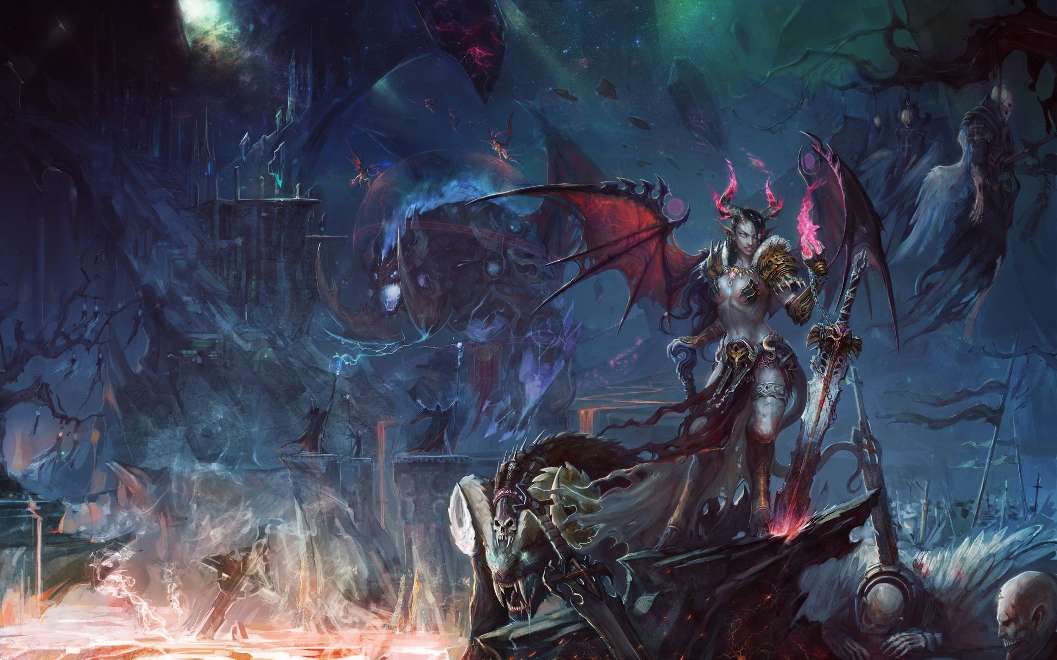 World Of Warcraft Fantasy - HD Wallpaper 