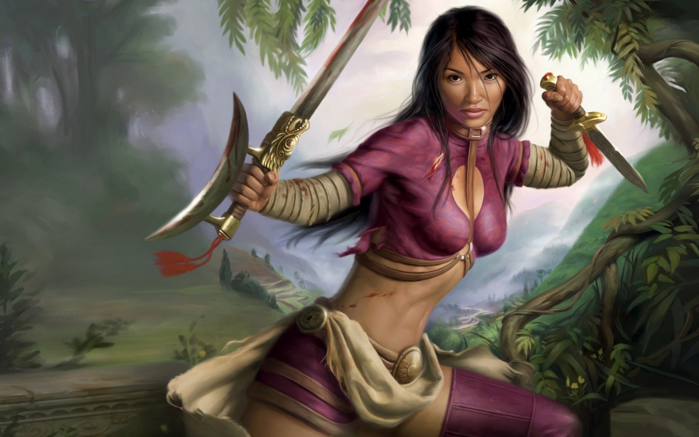 Jade Empire Background - HD Wallpaper 