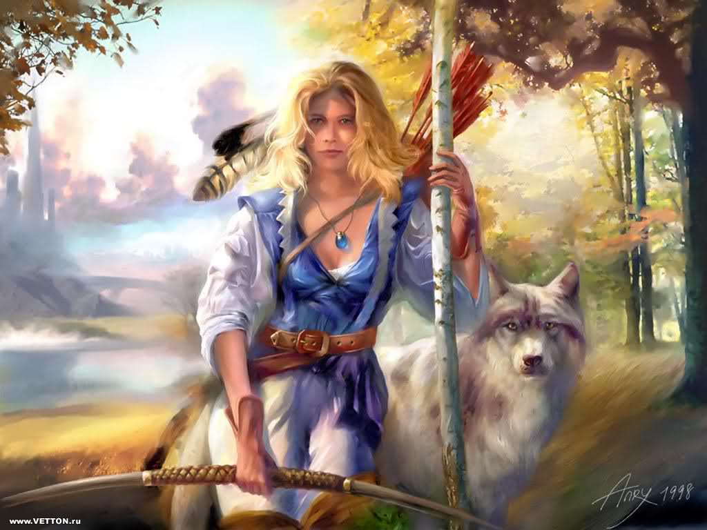 Wallpapers For Laptops With Women - Hot Fantasy Warrior Women - HD Wallpaper 