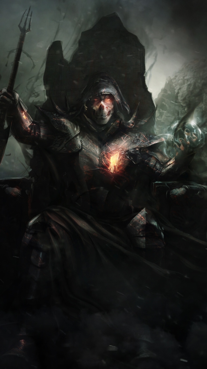 Black King Fantasy Art - HD Wallpaper 