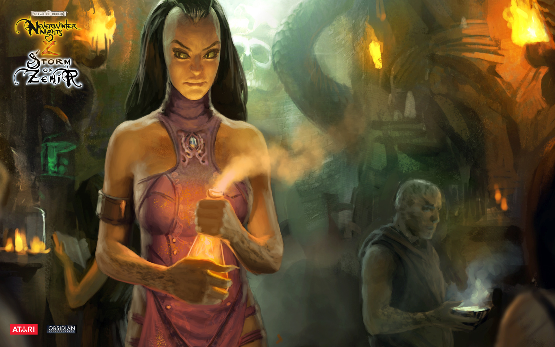 Yuan-ti Pureblood Wide Wallpaper - D&d Yuan Ti Pureblood - HD Wallpaper 