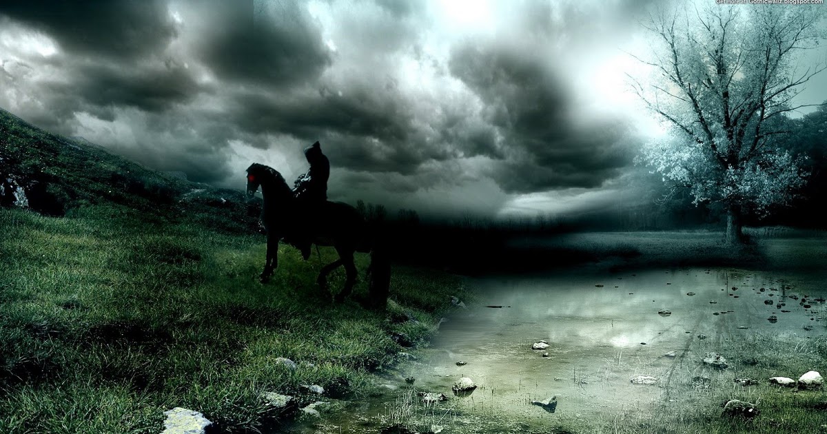 Gothic Wallpapers - Walls-2 - Background With Dark Night - HD Wallpaper 