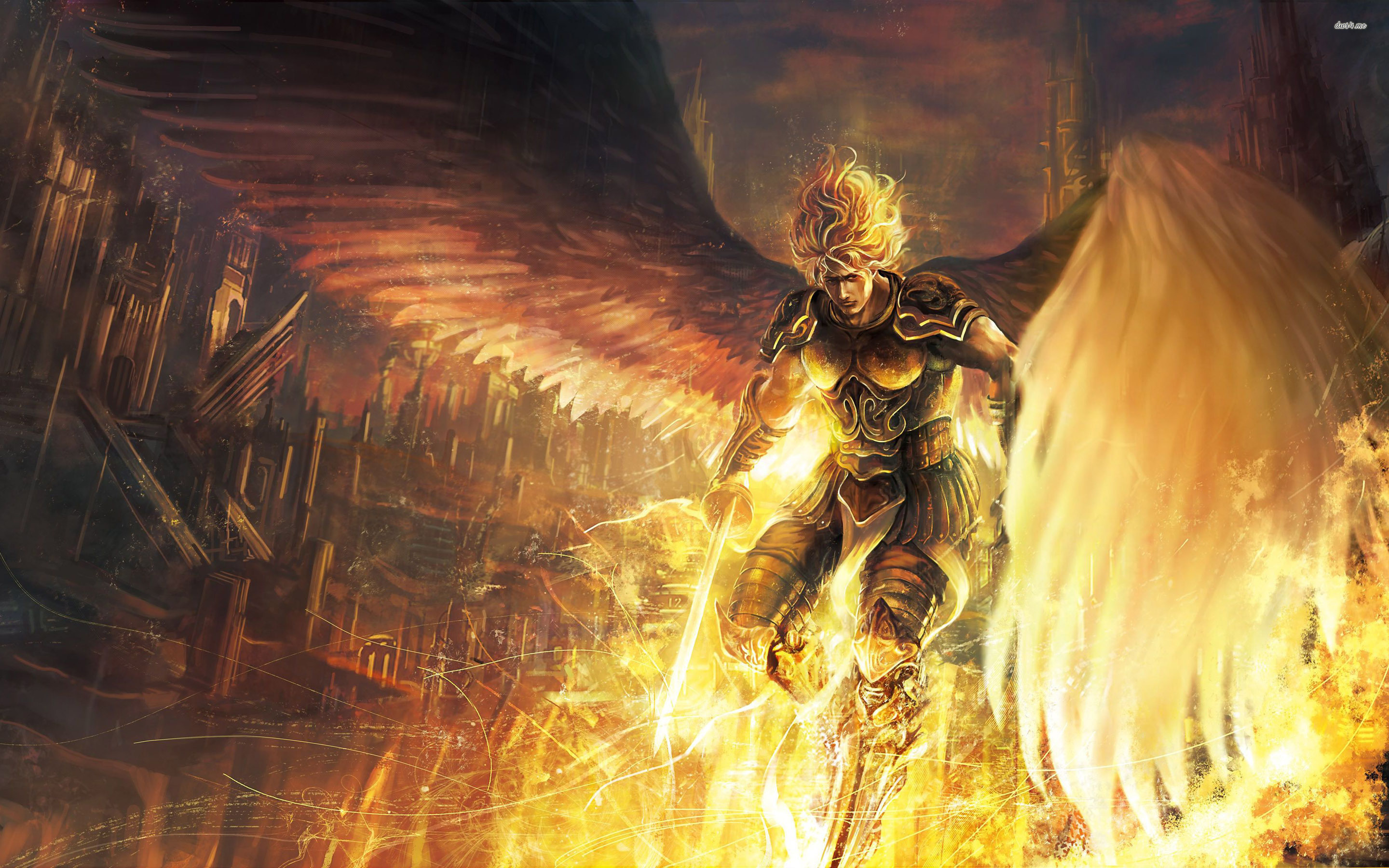 Archangel Hagiel - HD Wallpaper 