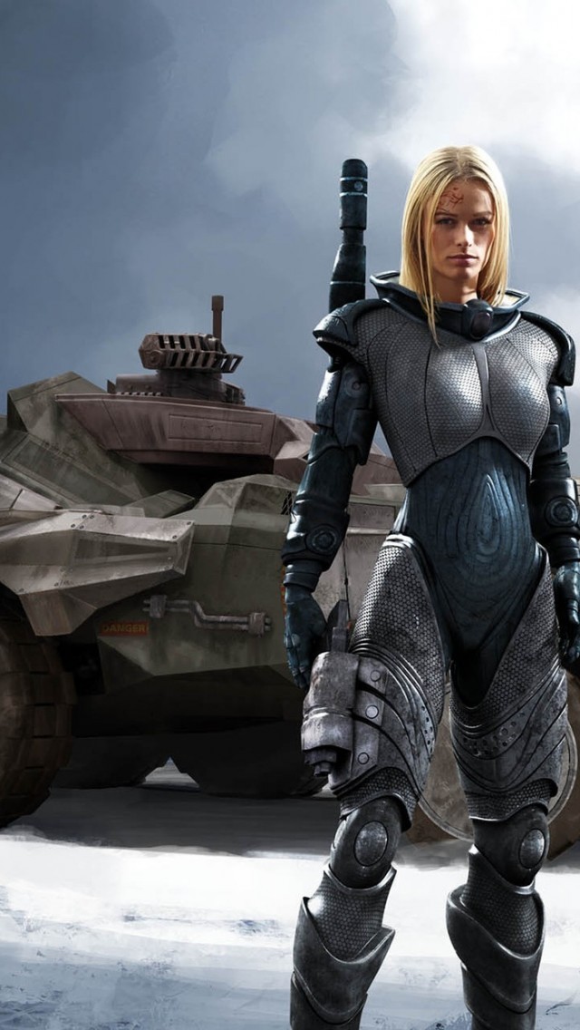 Warrior Woman, Fantasy Girl, Tank, Sci-fi, Bodysuit - Sci Fi Woman Warrior - HD Wallpaper 