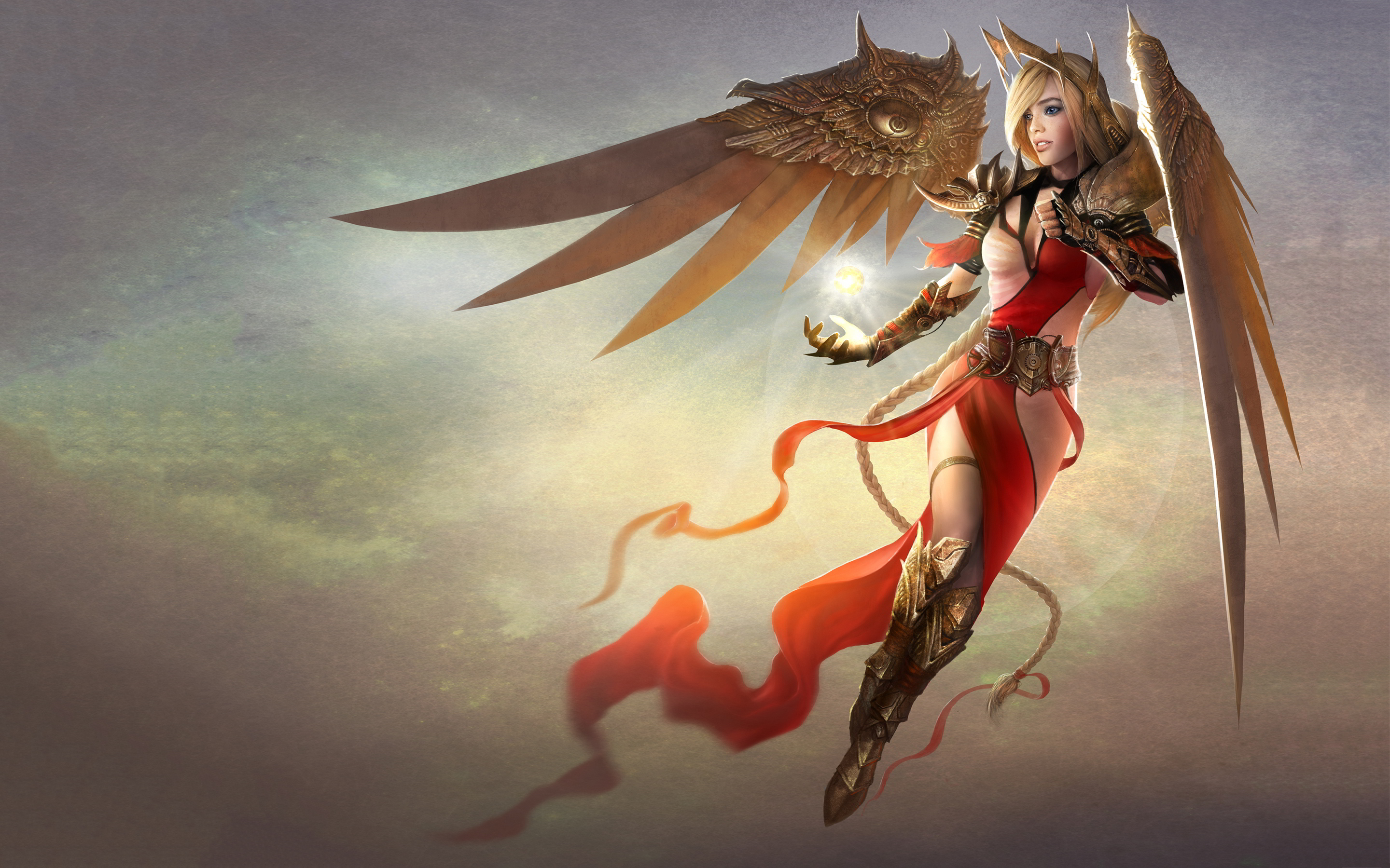 Angel Warrior - HD Wallpaper 