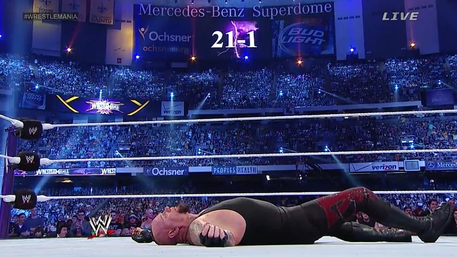 Undertaker Loses At Wrestlemania Xxx - Undertaker's Streak - HD Wallpaper 