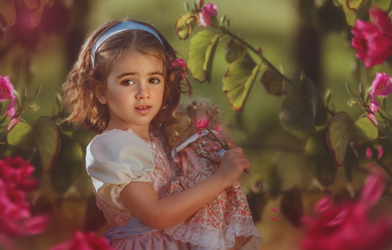 Photo Wallpaper Doll, Girl, Evgeny Loza, Yevhen Makarenko - Girl - HD Wallpaper 