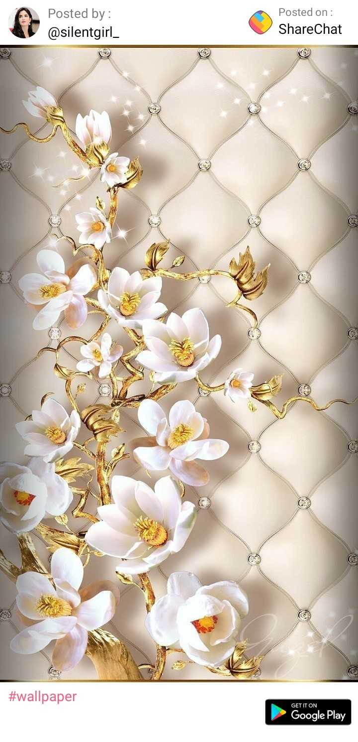 Stiker Kulkas Motif Elegan - HD Wallpaper 