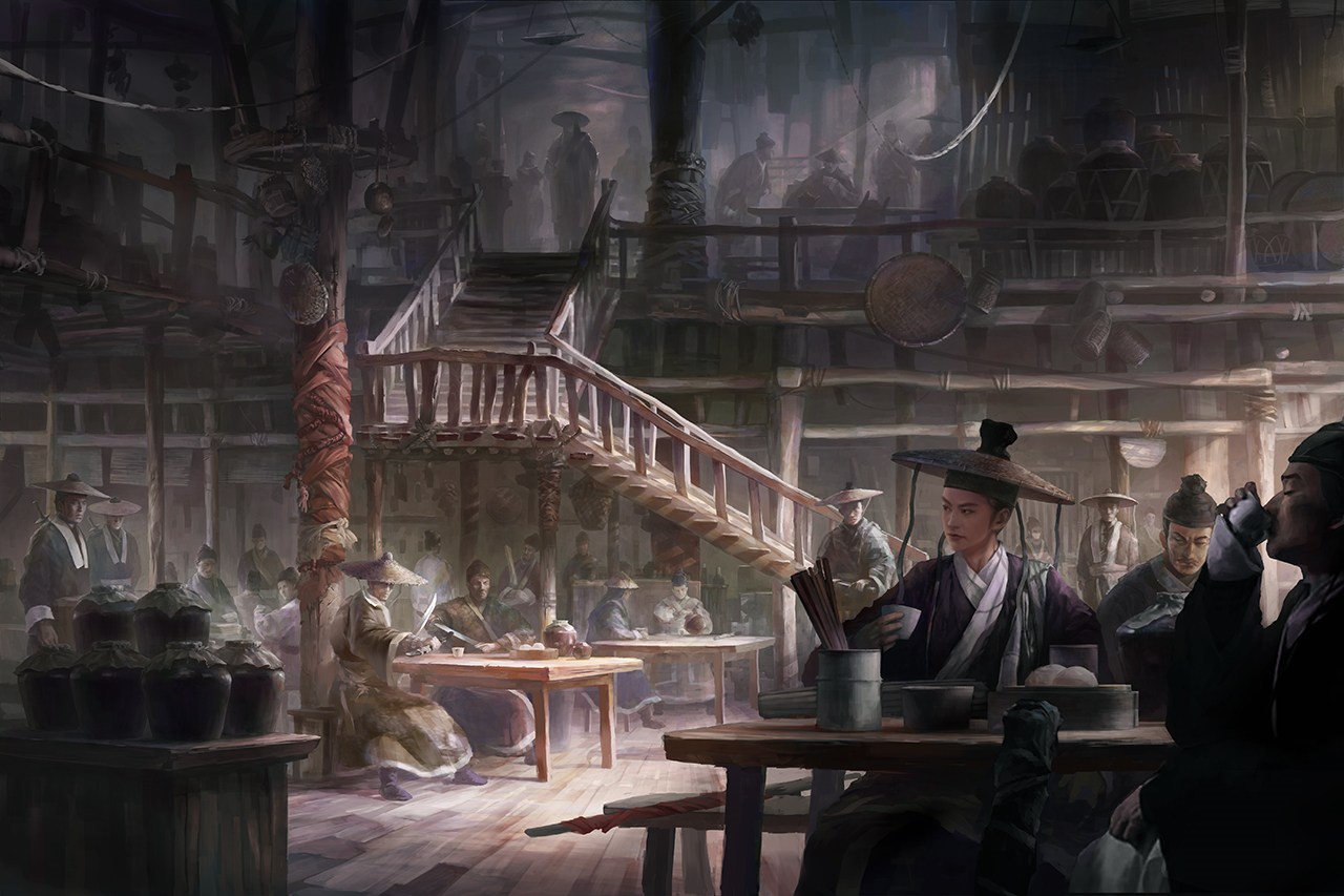 Swordsman Online Concept Art - HD Wallpaper 