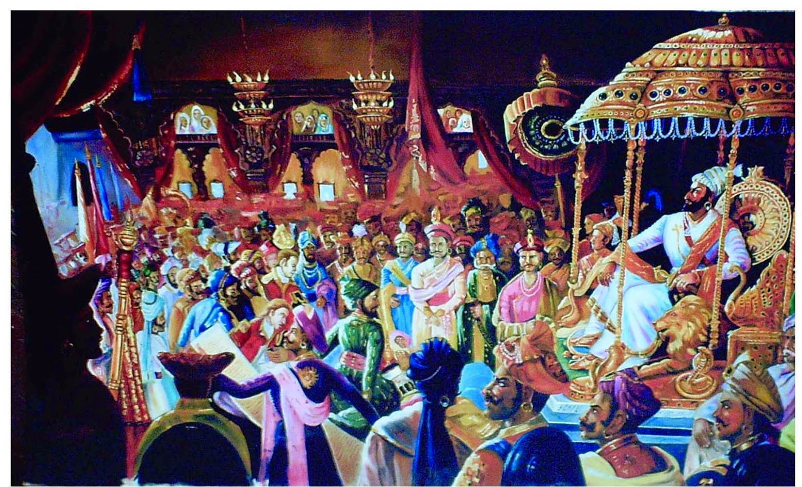 Wallpaper Of Shivaji Jayanti - Coronation Of Shivaji - HD Wallpaper 