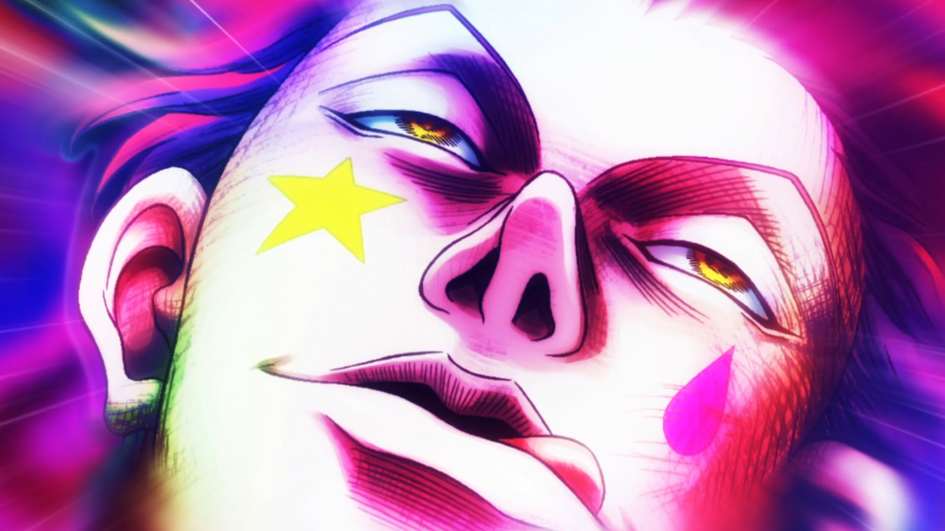 Hisoka Hunter X Hunter - Hunter X Hunter Hisoka Rape Face - HD Wallpaper 