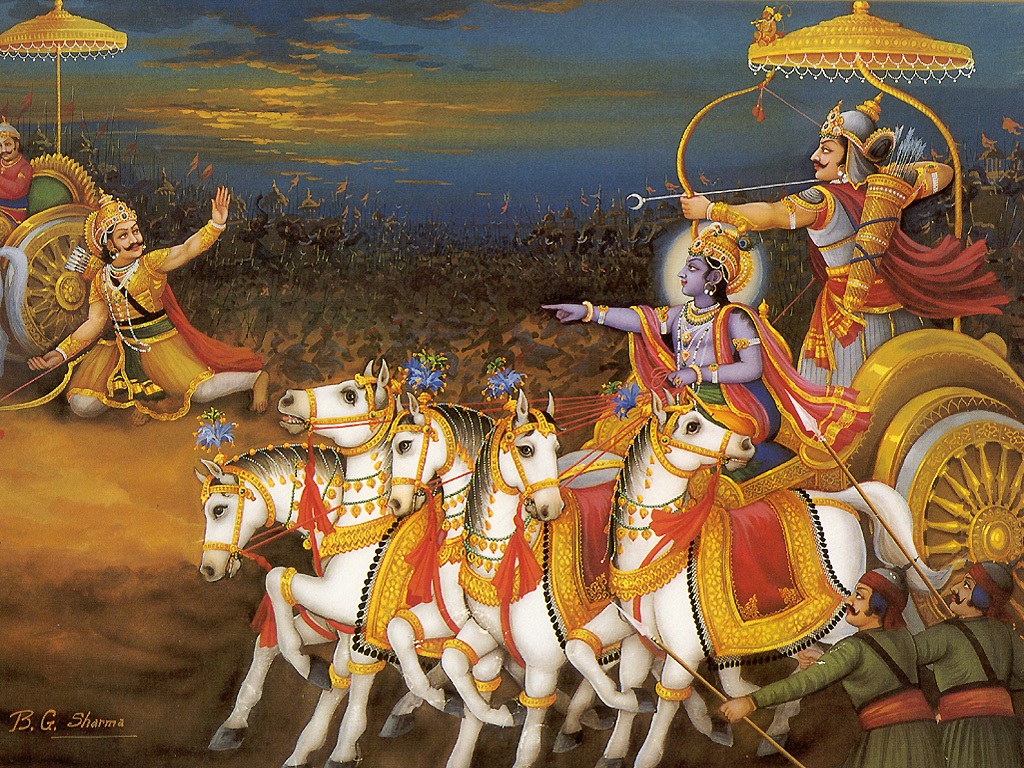 Epic Mahabharata - HD Wallpaper 