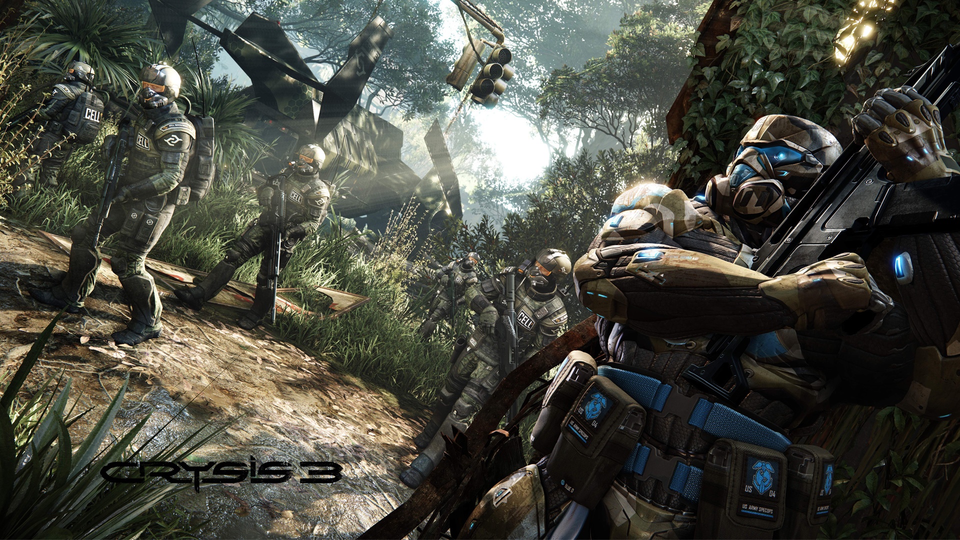 Crysis 3 Nanosuit Multiplayer - HD Wallpaper 