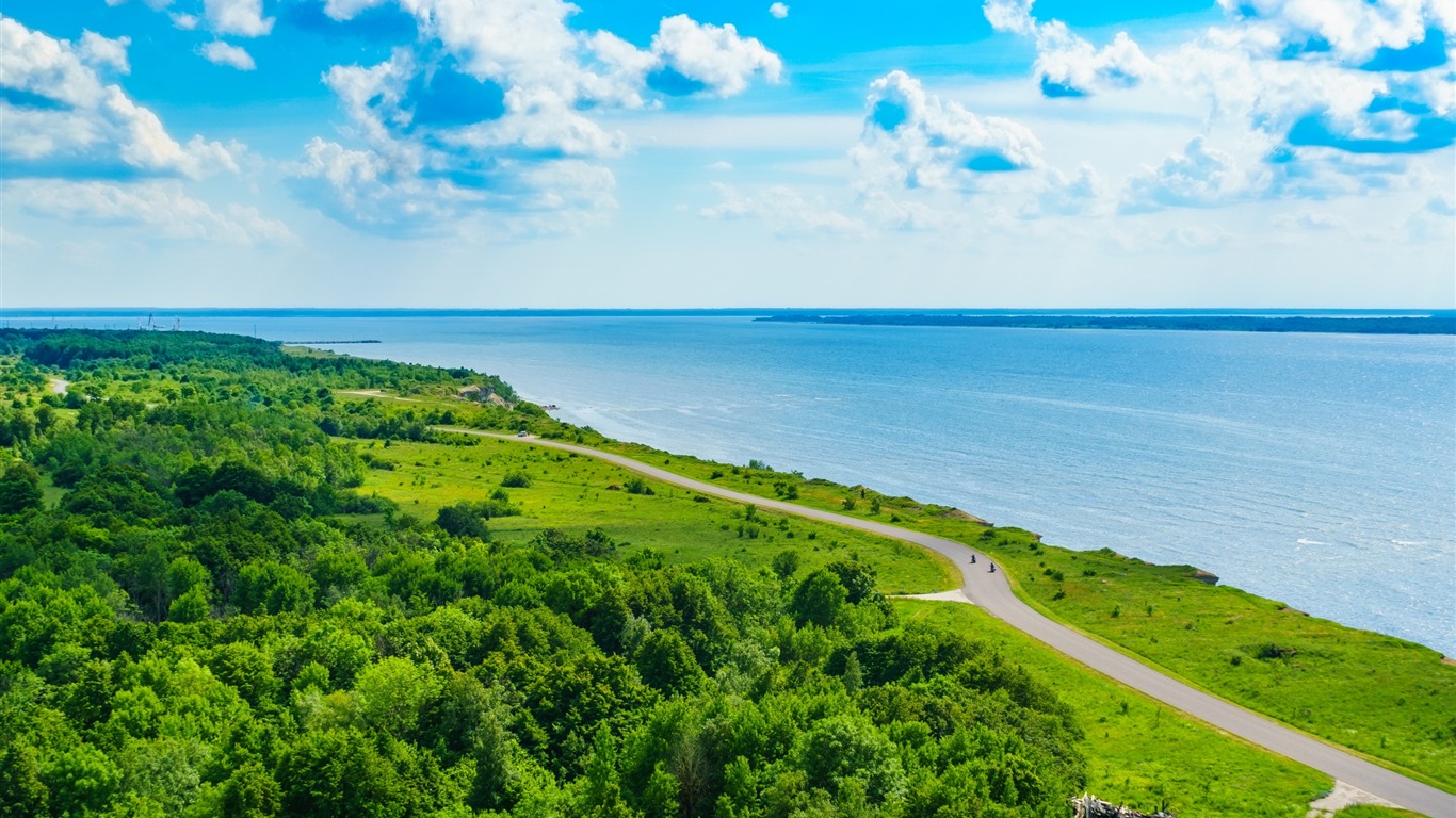 Coast Beach Top View-nature Hd Wallpaper2017 - High Resolution Sea Beach - HD Wallpaper 