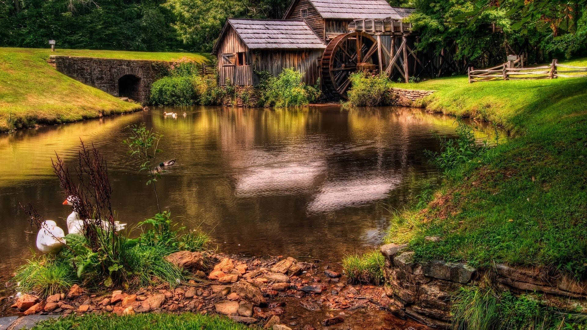 Mabry Mill - HD Wallpaper 
