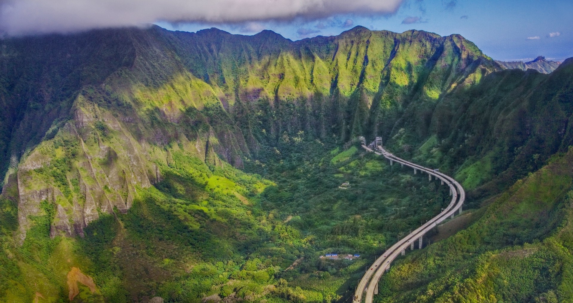 Oahu Landscape - HD Wallpaper 