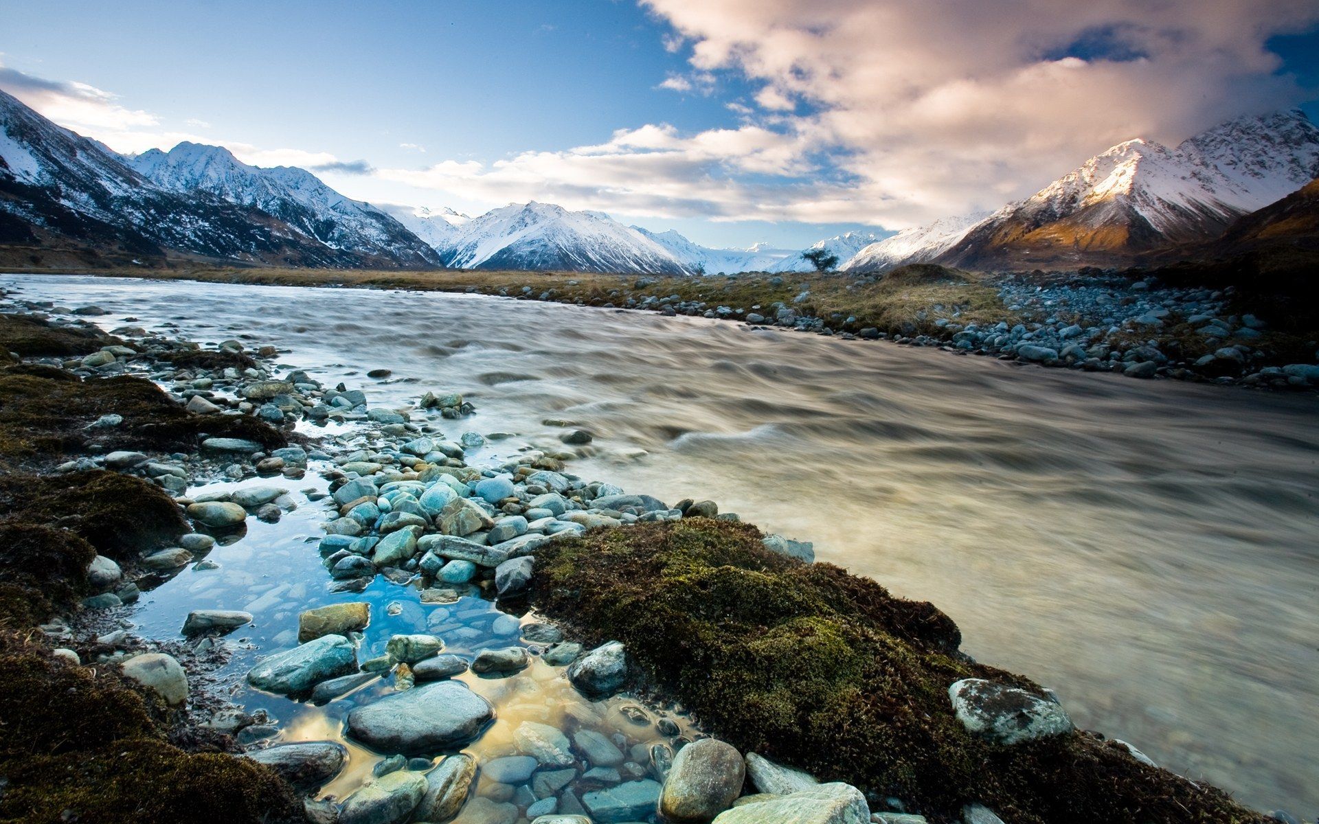 New Zealand Landscape - HD Wallpaper 