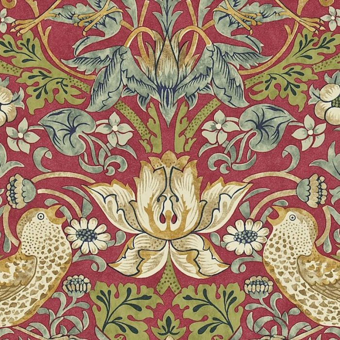 William Morris Wallpaper Strawberry - HD Wallpaper 