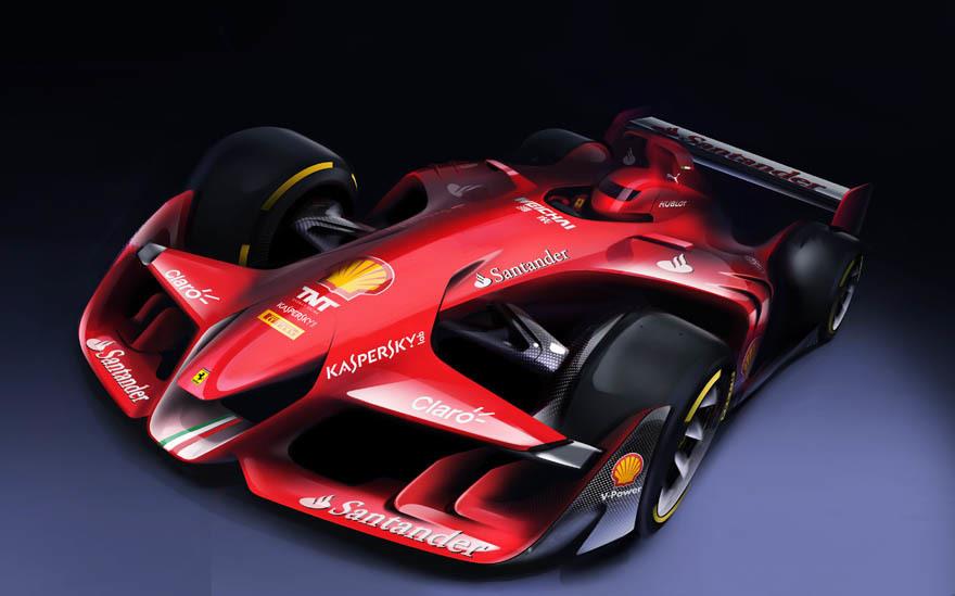 2015 Ferrari F1 Concept Thumbnail Image - Ferrari Concept - HD Wallpaper 