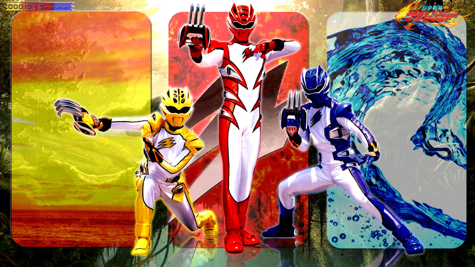 Power Rangers Jungle Fury Gekiranger - HD Wallpaper 
