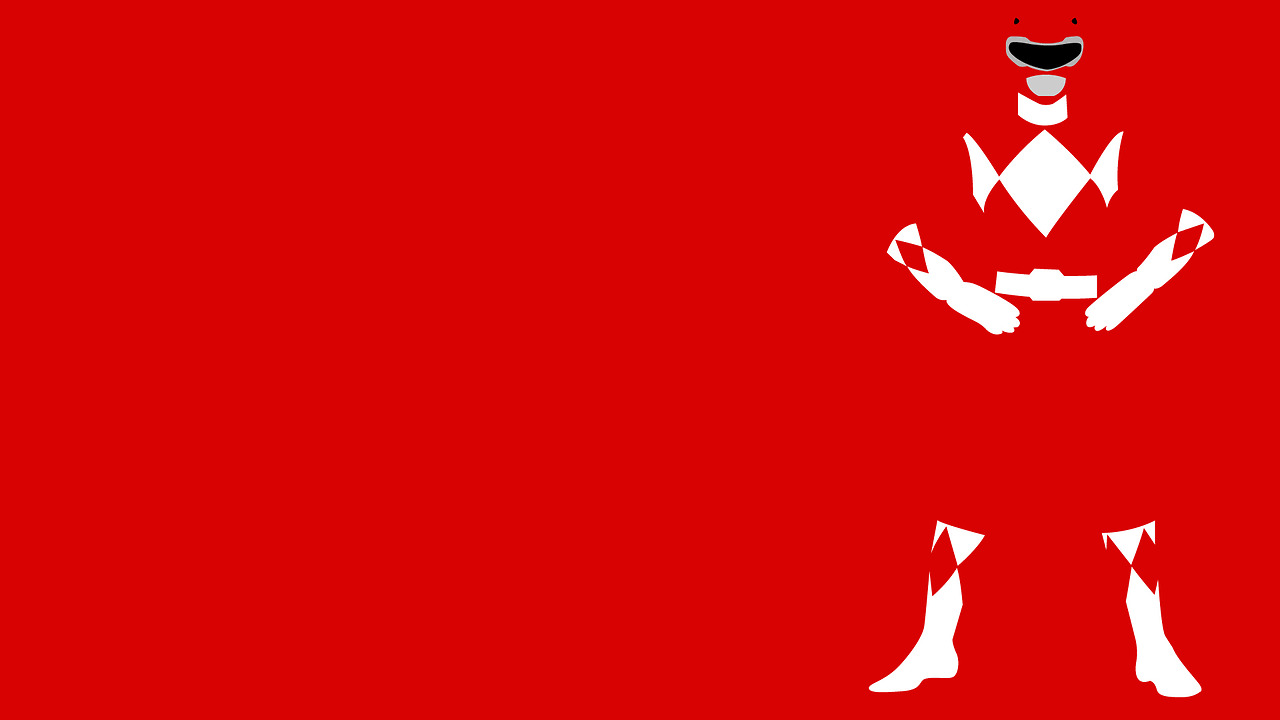 Red Power Ranger Background - HD Wallpaper 