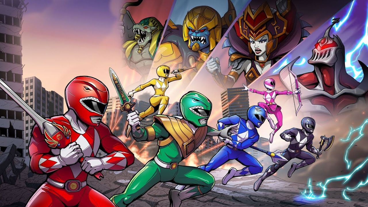 Mighty Morphin Power Rangers Mega Battle Game - HD Wallpaper 