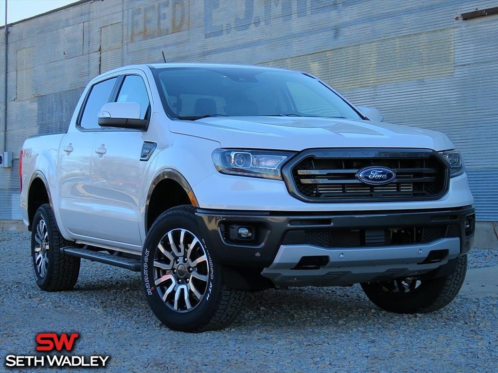 2019 Ford Ranger Lariat White - HD Wallpaper 