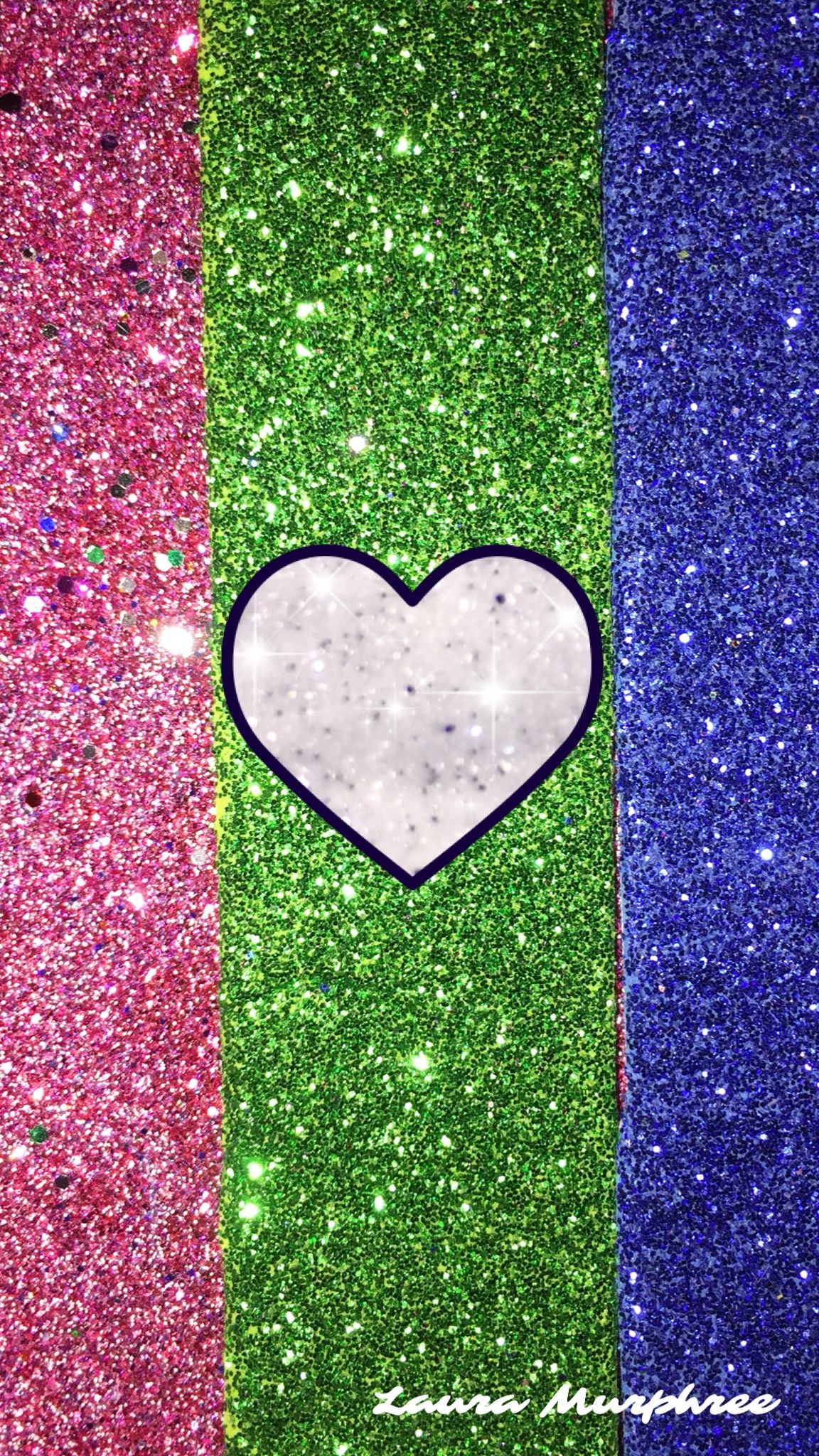 1152x2048, Glitter Heart Phone Wallpaper Sparkle Backgrounds - Beautiful Wallpaper Glitter Heart - HD Wallpaper 