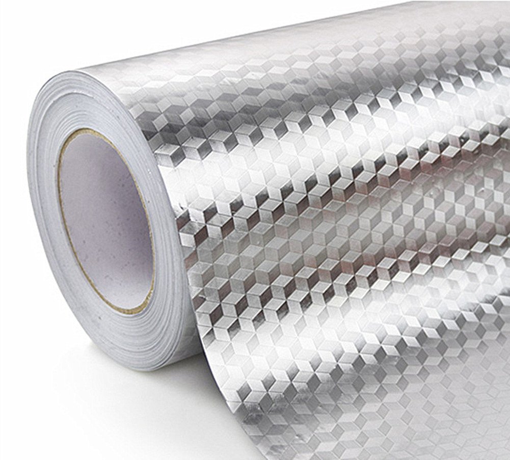 Yija Kitchen Backsplash Self-adhesive Aluminum Foil - Aluminium Foil Kitchen Sticker - HD Wallpaper 