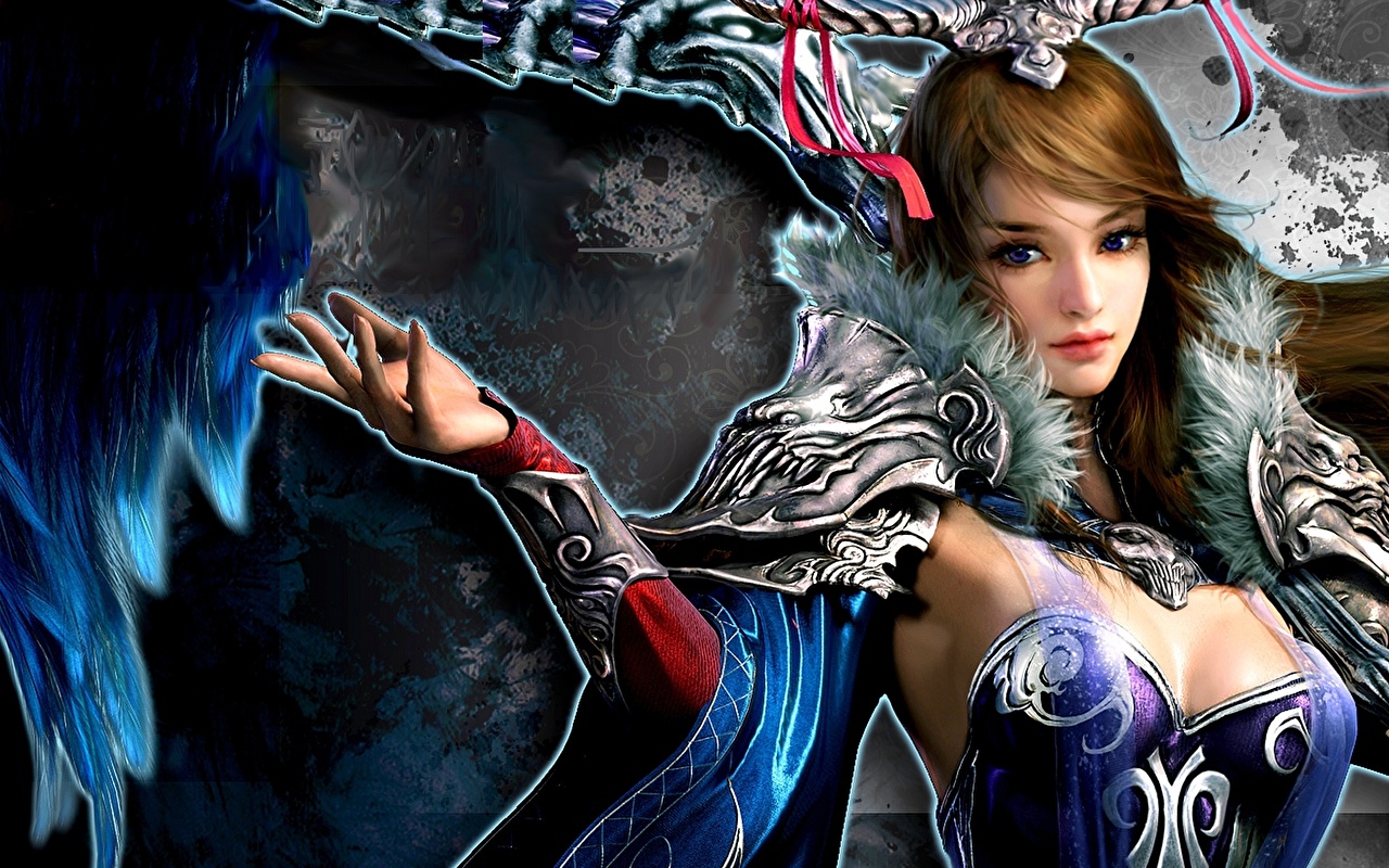 Online Game Wallpaper Girls - HD Wallpaper 