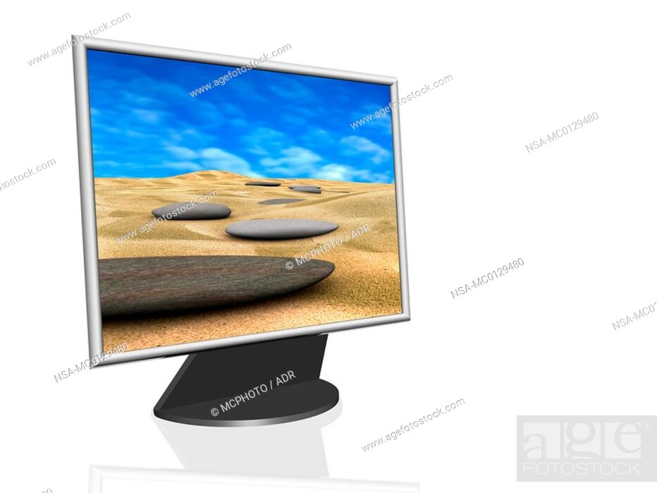 Computer Monitor - Flat Panel Display - HD Wallpaper 
