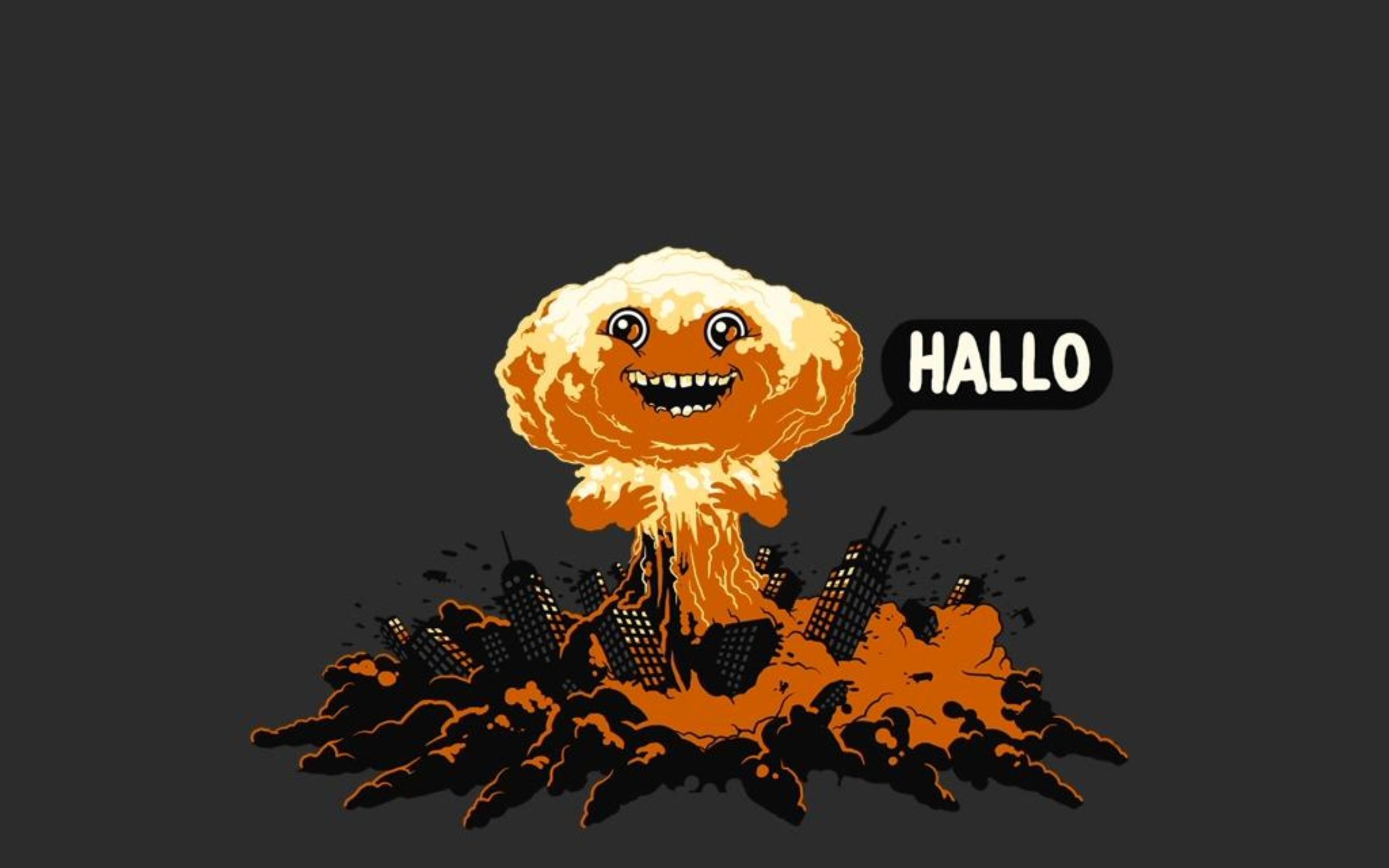 Funny Nuclear Explosions Desktop Wallpaper 
 Data Src - Nuclear Bomb Ipad Wallpaper Hd - HD Wallpaper 