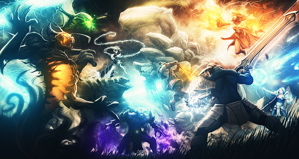 Dota 2 Wallpaper Hd Clash - HD Wallpaper 