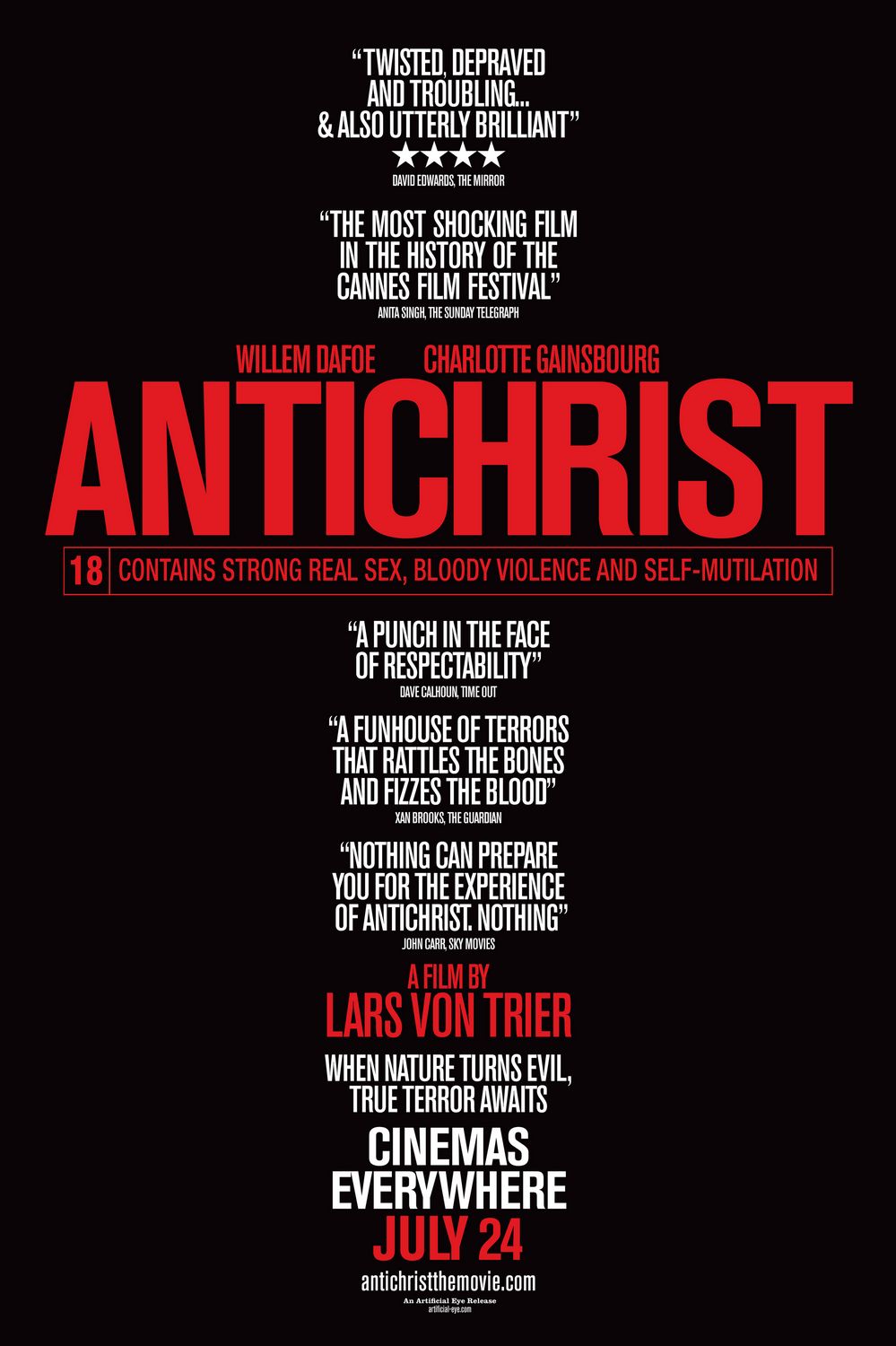Antichrist Movie Photo - Antichrist 2009 Movie Poster - HD Wallpaper 